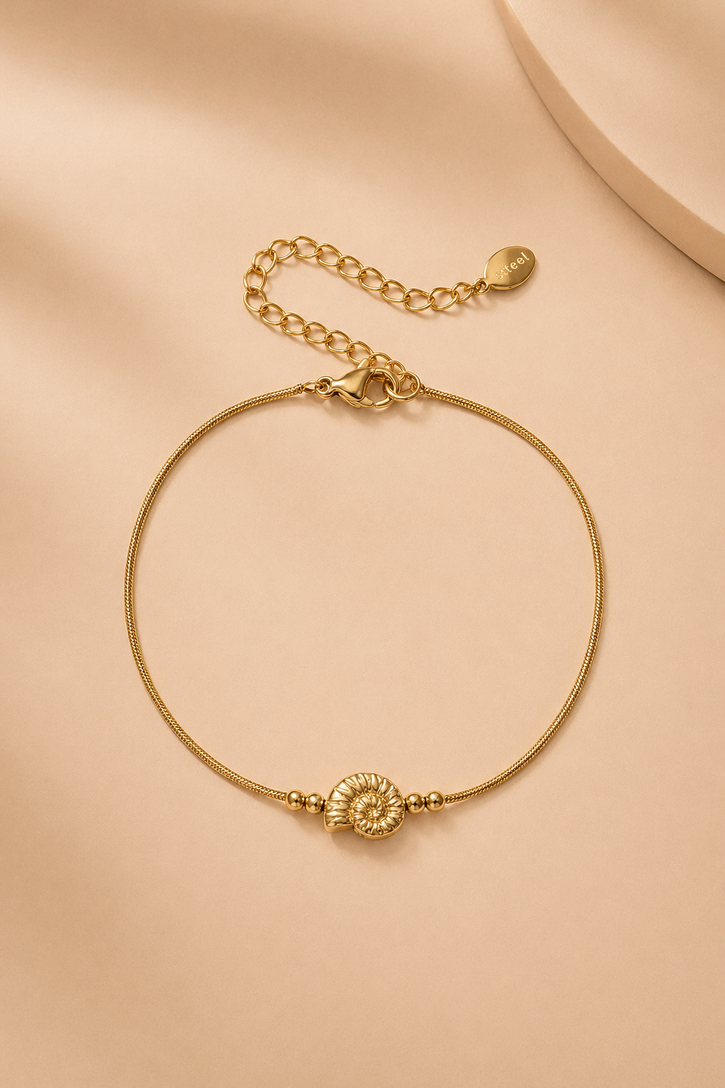 Minimal Muschel Armband