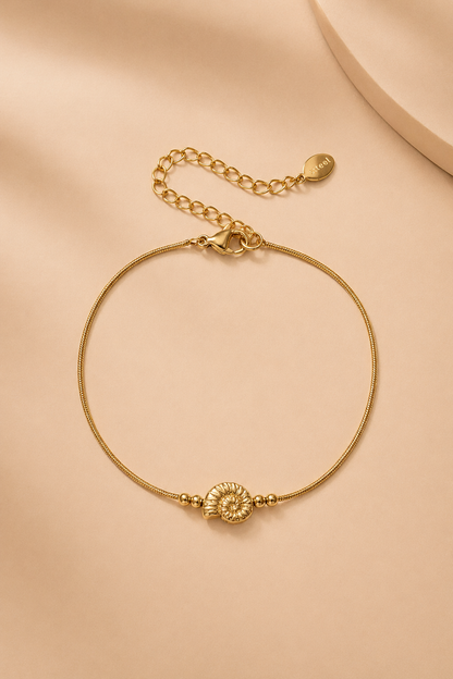 Minimal Muschel Armband