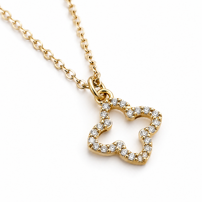 Clover Kette Gold/Silber
