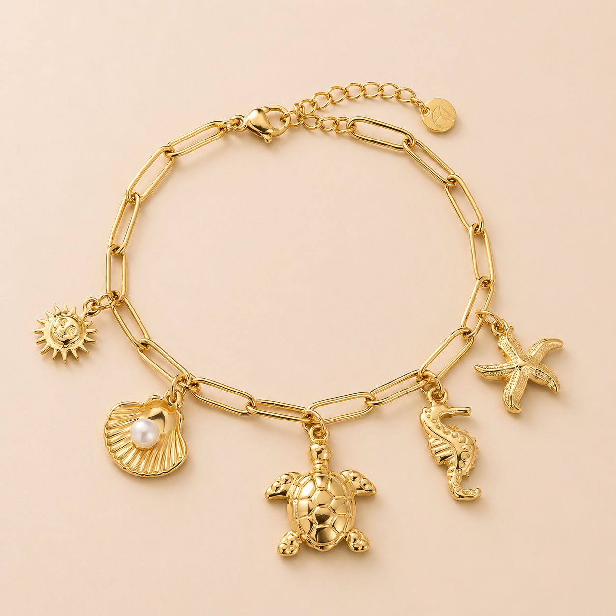 Ocean Charm Armband
