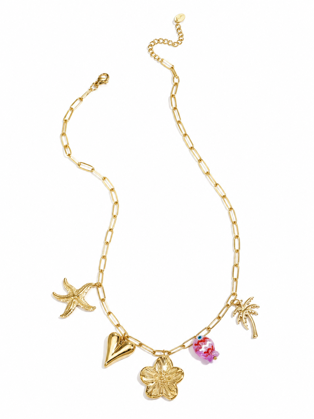 Romantic Ocean Charm Halskette